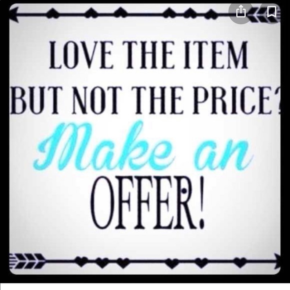 All offers accepted!!